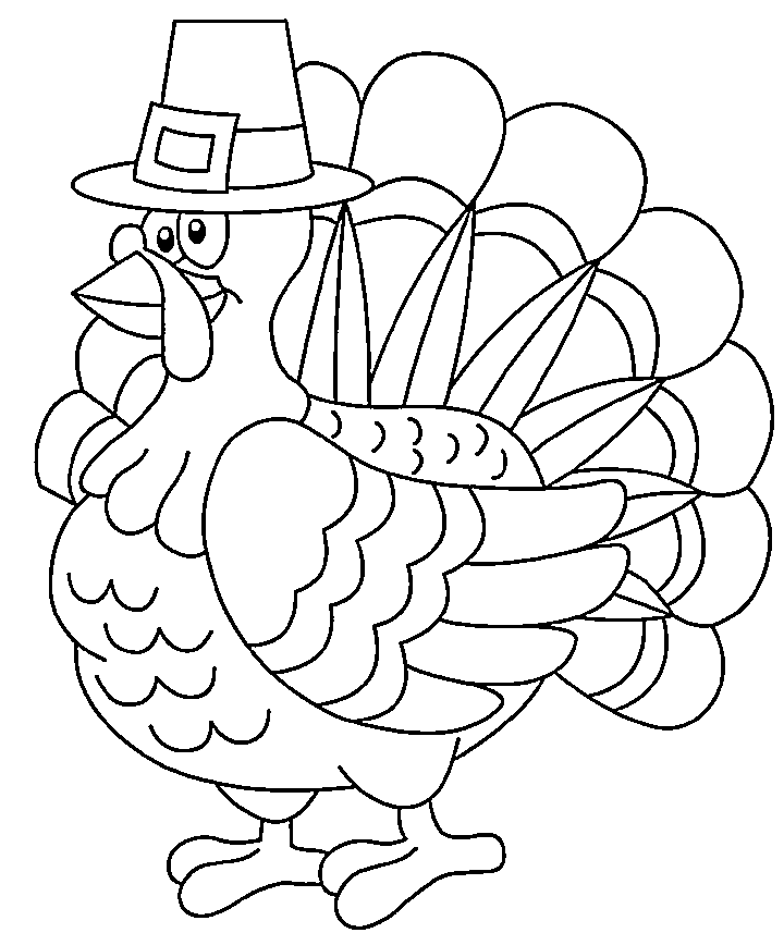 Coloring page: Turkey (Animals) #5306 - Free Printable Coloring Pages