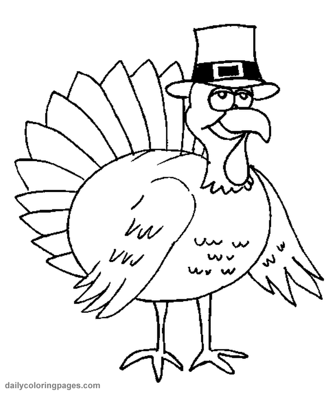 Coloring page: Turkey (Animals) #5309 - Free Printable Coloring Pages