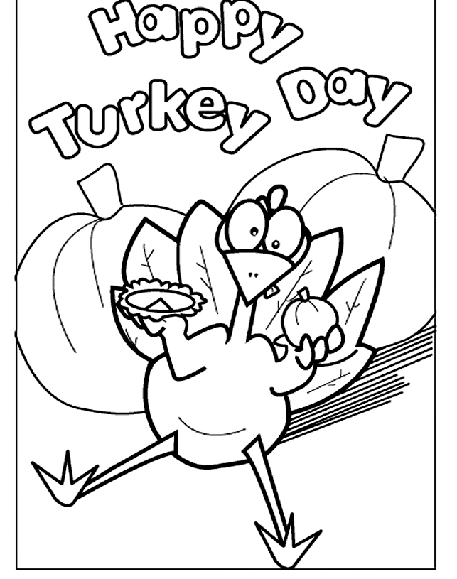 Coloring page: Turkey (Animals) #5338 - Free Printable Coloring Pages