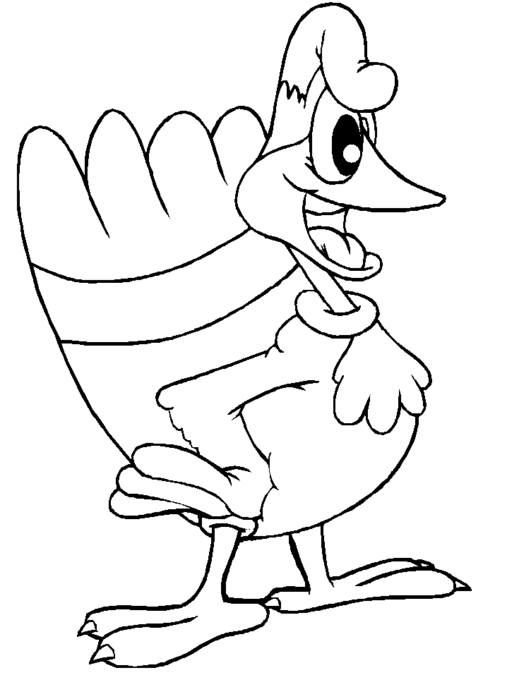 Coloring page: Turkey (Animals) #5344 - Free Printable Coloring Pages