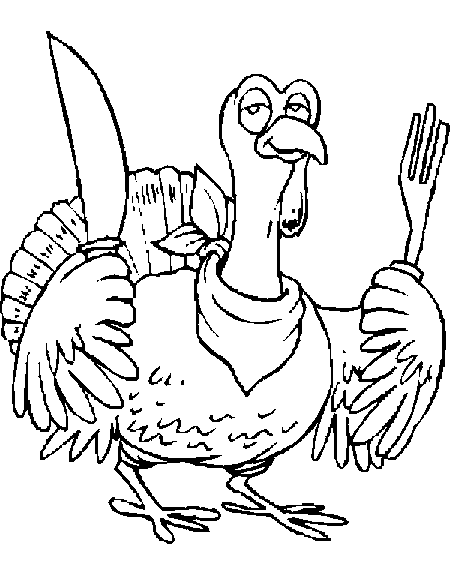 Coloring page: Turkey (Animals) #5358 - Free Printable Coloring Pages
