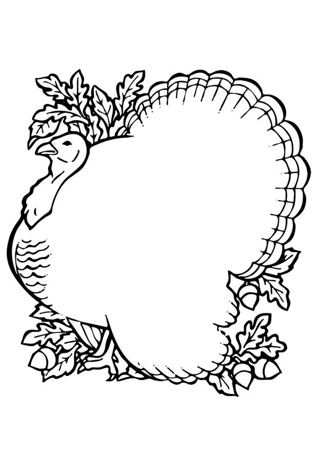 Coloring page: Turkey (Animals) #5359 - Free Printable Coloring Pages