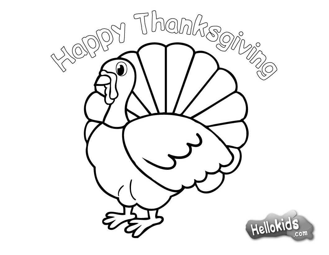Coloring page: Turkey (Animals) #5387 - Free Printable Coloring Pages