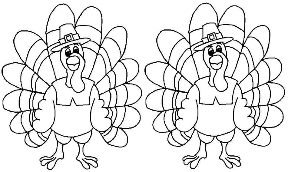Coloring page: Turkey (Animals) #5410 - Free Printable Coloring Pages