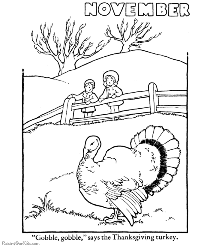 Coloring page: Turkey (Animals) #5413 - Free Printable Coloring Pages