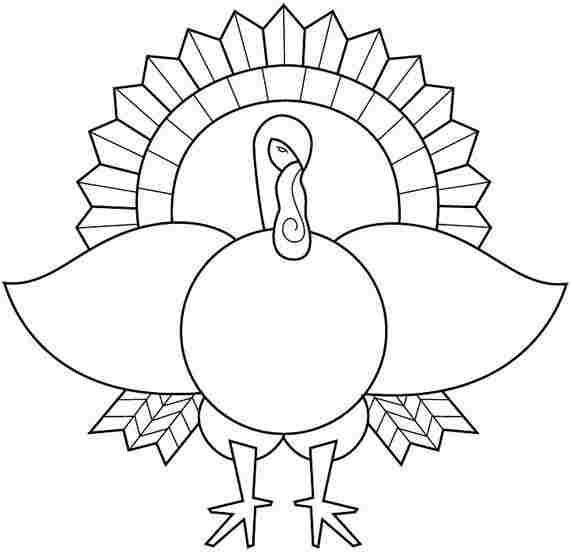 Coloring page: Turkey (Animals) #5481 - Free Printable Coloring Pages