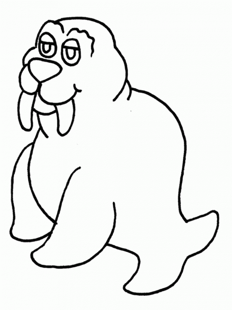 Coloring page: Walrus (Animals) #16464 - Free Printable Coloring Pages