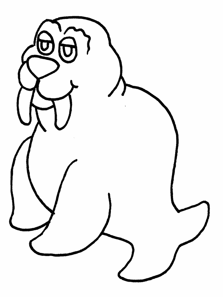 Coloring page: Walrus (Animals) #16578 - Free Printable Coloring Pages