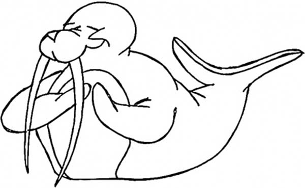 Coloring page: Walrus (Animals) #16640 - Free Printable Coloring Pages