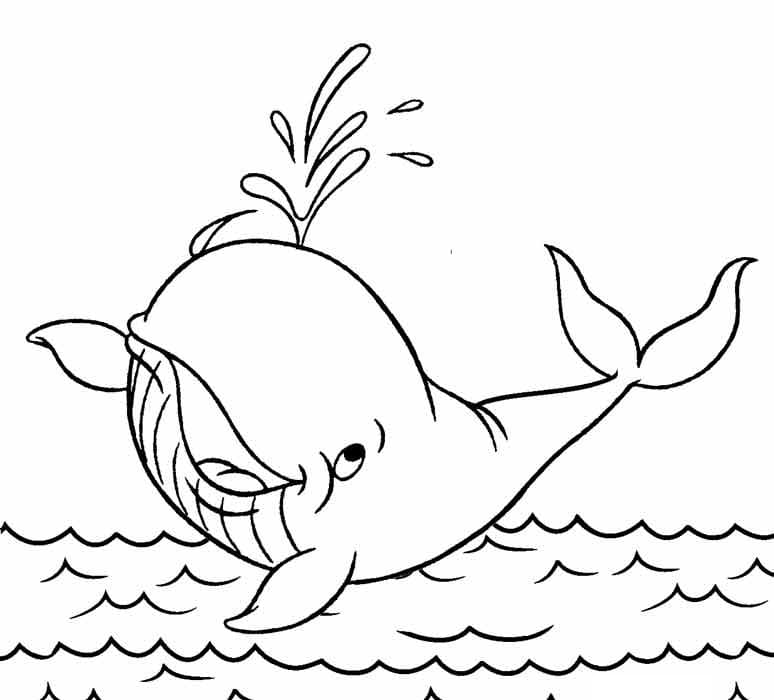 Free printable Whale coloring page #184693 from Animals collection