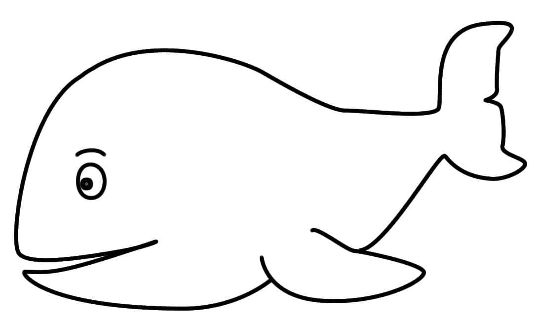 Free printable Whale coloring page #184696 from Animals collection