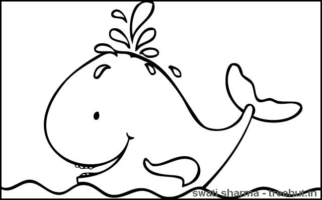 Coloring page: Whale (Animals) #897 - Free Printable Coloring Pages