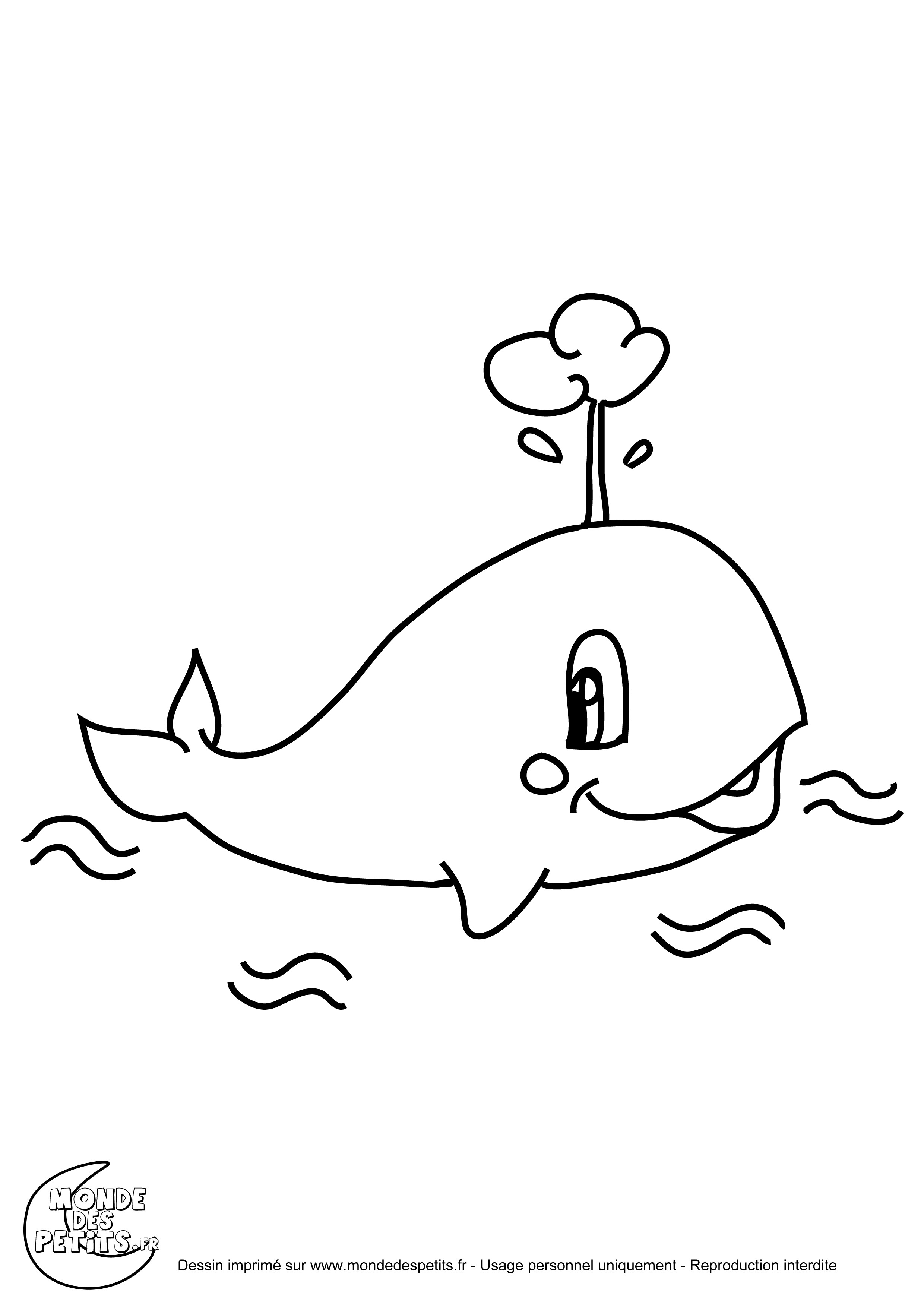 Coloring page: Whale (Animals) #939 - Free Printable Coloring Pages