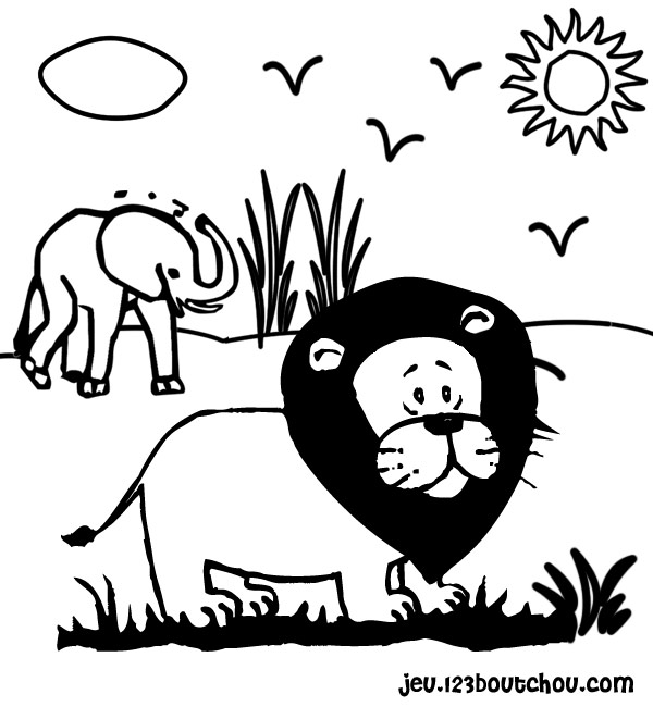 Coloring page: Wild / Jungle Animals (Animals) #21113 - Free Printable Coloring Pages