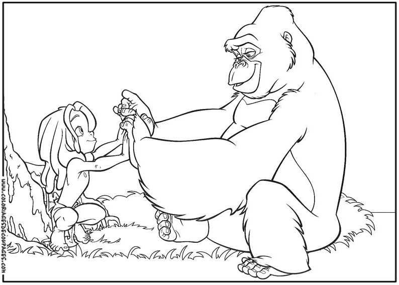 Coloring page: Wild / Jungle Animals (Animals) #21118 - Free Printable Coloring Pages