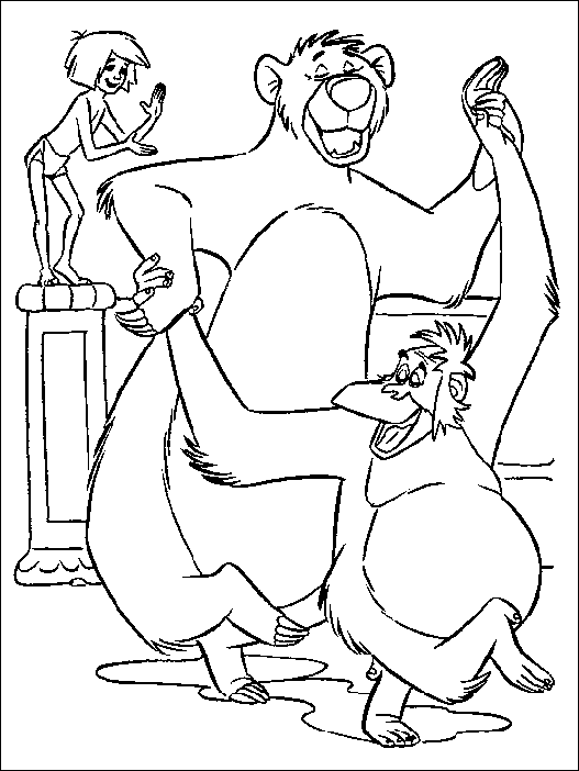 Coloring page: Wild / Jungle Animals (Animals) #21142 - Free Printable Coloring Pages
