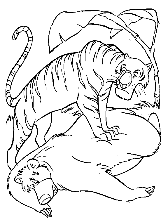 Coloring page: Wild / Jungle Animals (Animals) #21165 - Free Printable Coloring Pages