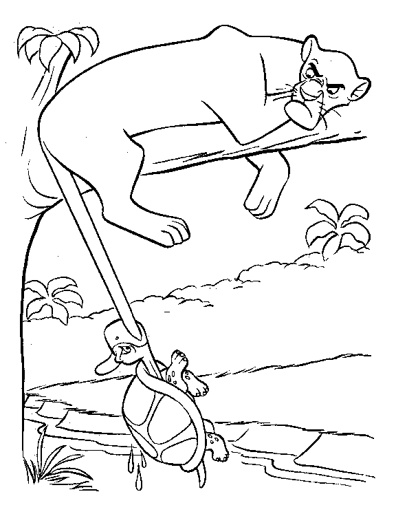 Coloring page: Wild / Jungle Animals (Animals) #21168 - Free Printable Coloring Pages