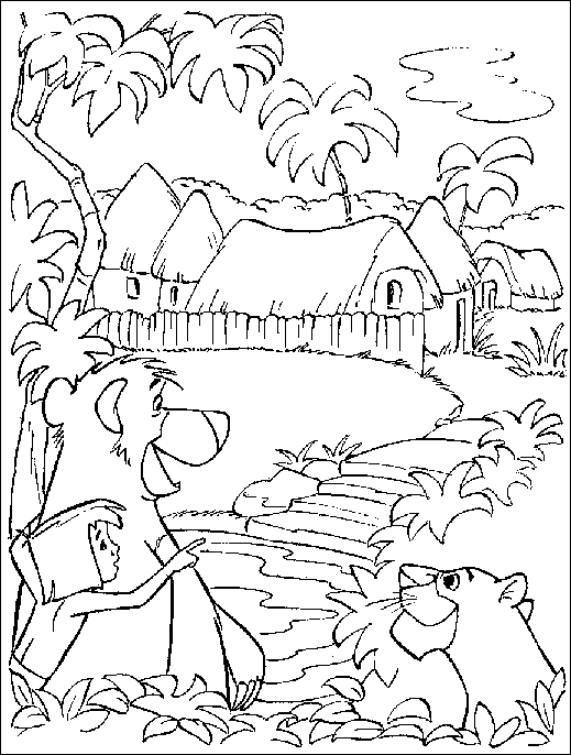 Coloring page: Wild / Jungle Animals (Animals) #21191 - Free Printable Coloring Pages