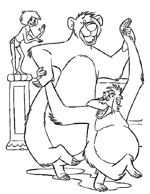 Coloring page: Wild / Jungle Animals (Animals) #21207 - Free Printable Coloring Pages