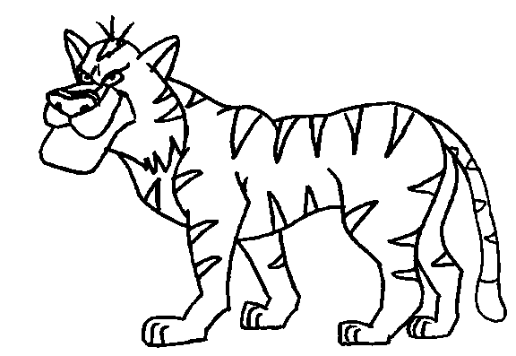 Coloring page: Wild / Jungle Animals (Animals) #21214 - Free Printable Coloring Pages
