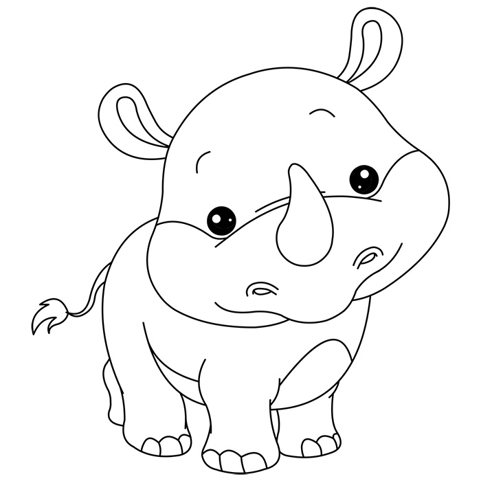 Drawing Wild Jungle Animals Animals Printable Coloring Pages