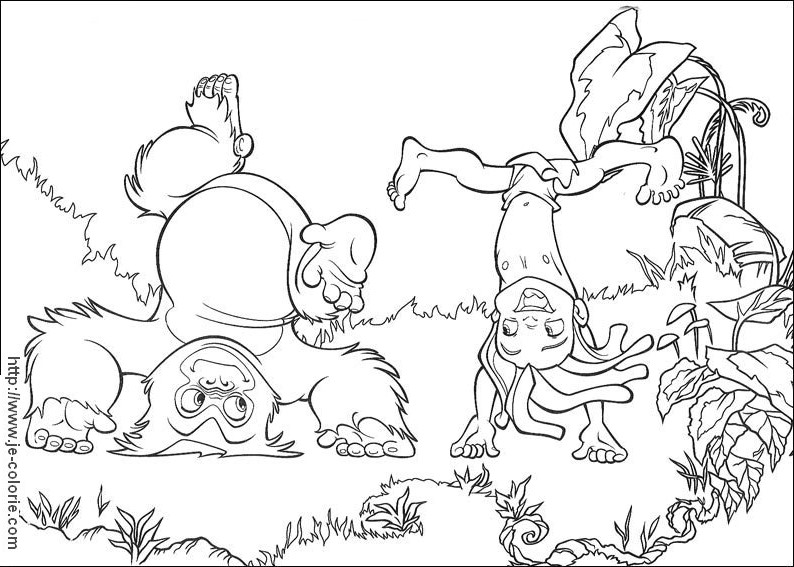 Coloring page: Wild / Jungle Animals (Animals) #21243 - Free Printable Coloring Pages