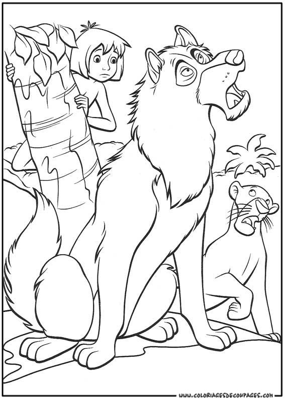 Coloring page: Wild / Jungle Animals (Animals) #21265 - Free Printable Coloring Pages