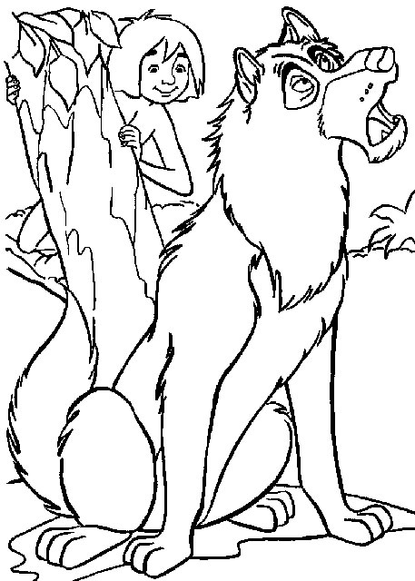 Coloring page: Wild / Jungle Animals (Animals) #21288 - Free Printable Coloring Pages