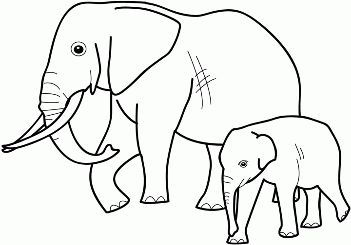 Coloring page: Wild / Jungle Animals (Animals) #21337 - Free Printable Coloring Pages