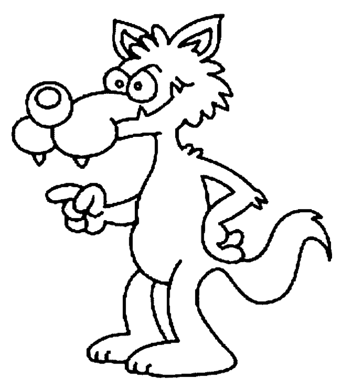Coloring page: Wolf (Animals) #10480 - Free Printable Coloring Pages