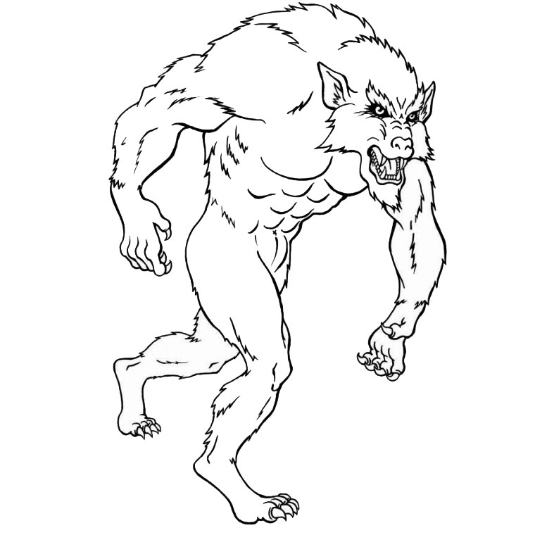 Coloring page: Wolf (Animals) #10526 - Free Printable Coloring Pages