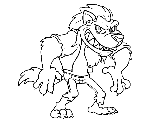 Coloring page: Wolf (Animals) #10527 - Free Printable Coloring Pages