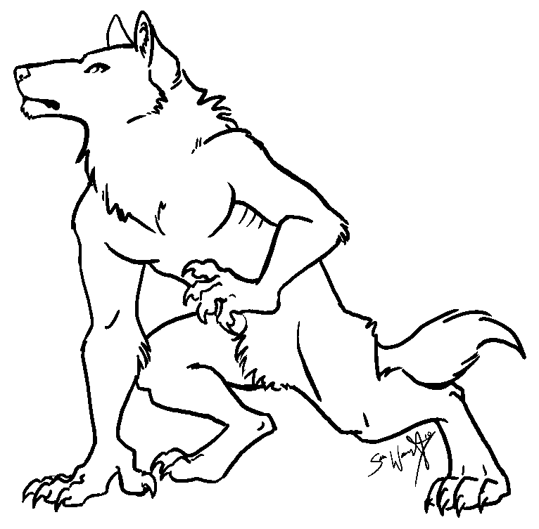 Coloring page: Wolf (Animals) #10570 - Free Printable Coloring Pages