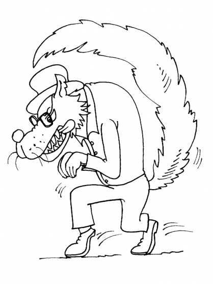 Coloring page: Wolf (Animals) #10618 - Free Printable Coloring Pages
