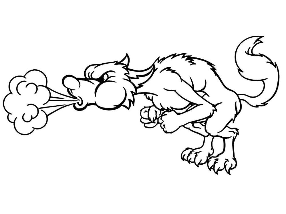 Free printable Wolf coloring page #175239 from Animals collection