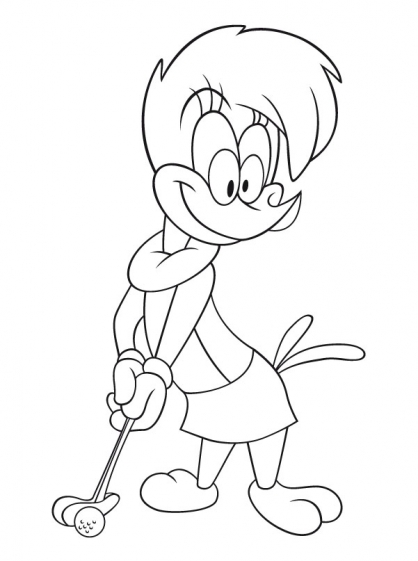 Coloring page: Woodpecker (Animals) #16814 - Free Printable Coloring Pages