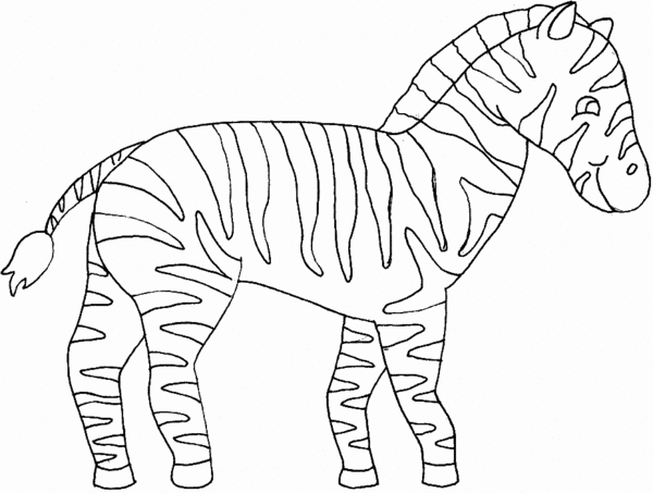 Coloring page: Zebra (Animals) #12939 - Free Printable Coloring Pages