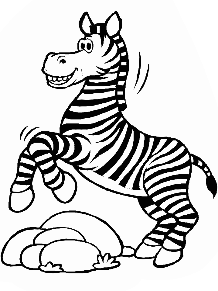 Coloring page: Zebra (Animals) #12946 - Free Printable Coloring Pages