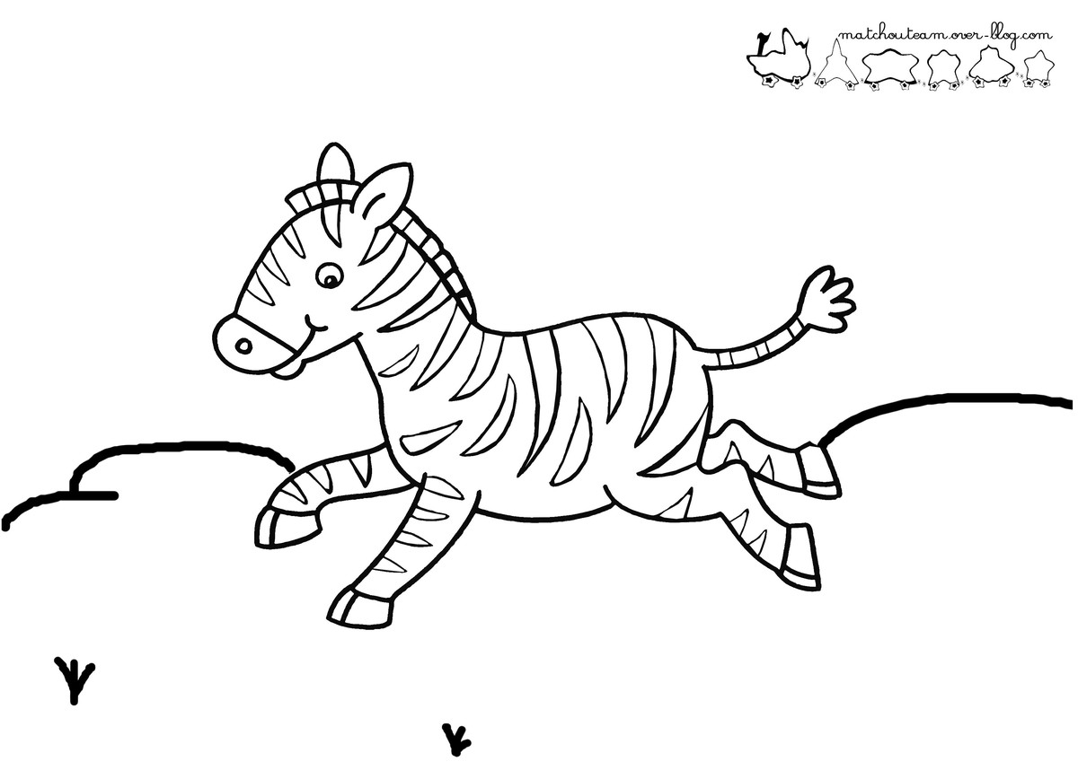 Coloring page: Zebra (Animals) #12959 - Free Printable Coloring Pages