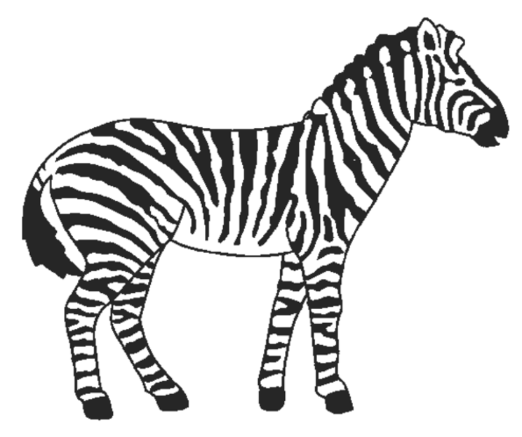 Coloring page: Zebra (Animals) #12964 - Free Printable Coloring Pages