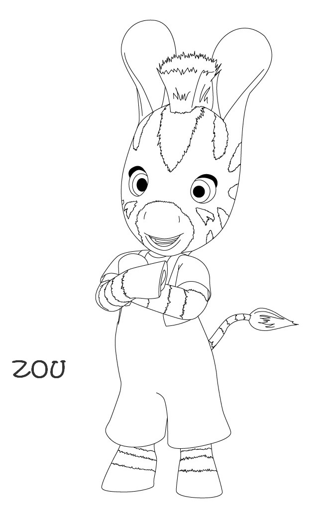 Coloring page: Zebra (Animals) #13011 - Free Printable Coloring Pages