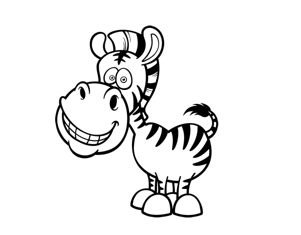 Coloring page: Zebra (Animals) #13026 - Free Printable Coloring Pages