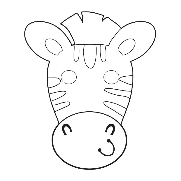 Coloring page: Zebra (Animals) #13028 - Free Printable Coloring Pages