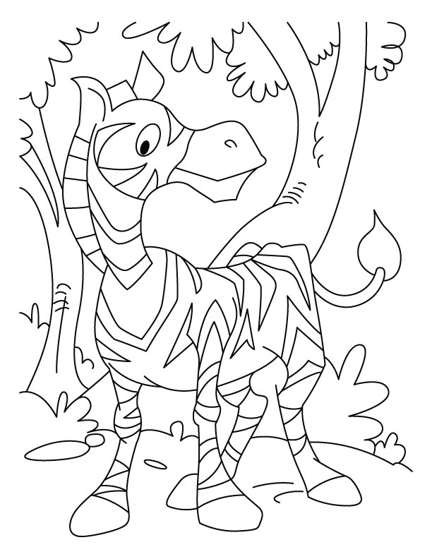Coloring page: Zebra (Animals) #13030 - Free Printable Coloring Pages