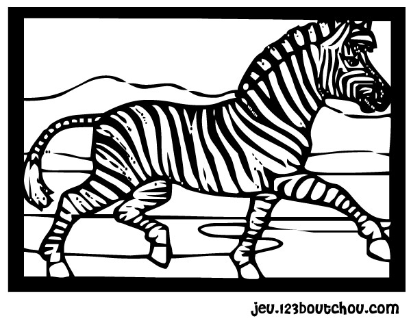 Coloring page: Zebra (Animals) #13052 - Free Printable Coloring Pages