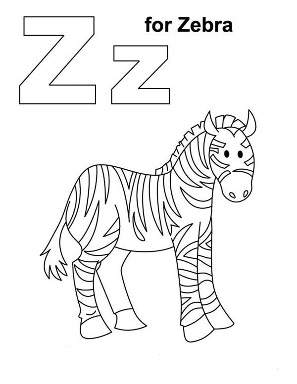 Coloring page: Zebra (Animals) #13108 - Free Printable Coloring Pages