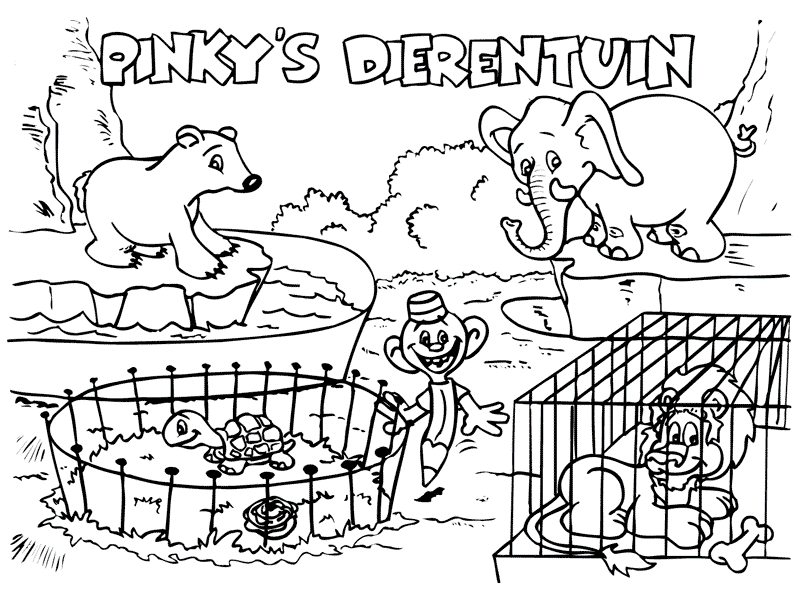 Coloring page: Zoo (Animals) #12644 - Free Printable Coloring Pages