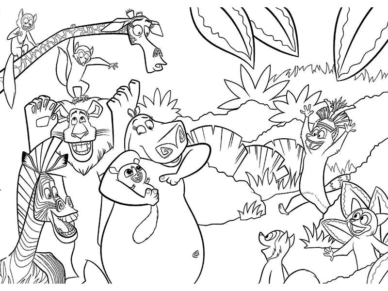 Coloring page: Zoo (Animals) #12676 - Free Printable Coloring Pages