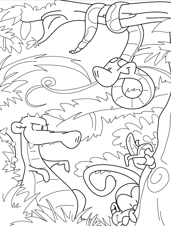 Coloring page: Zoo (Animals) #12694 - Free Printable Coloring Pages